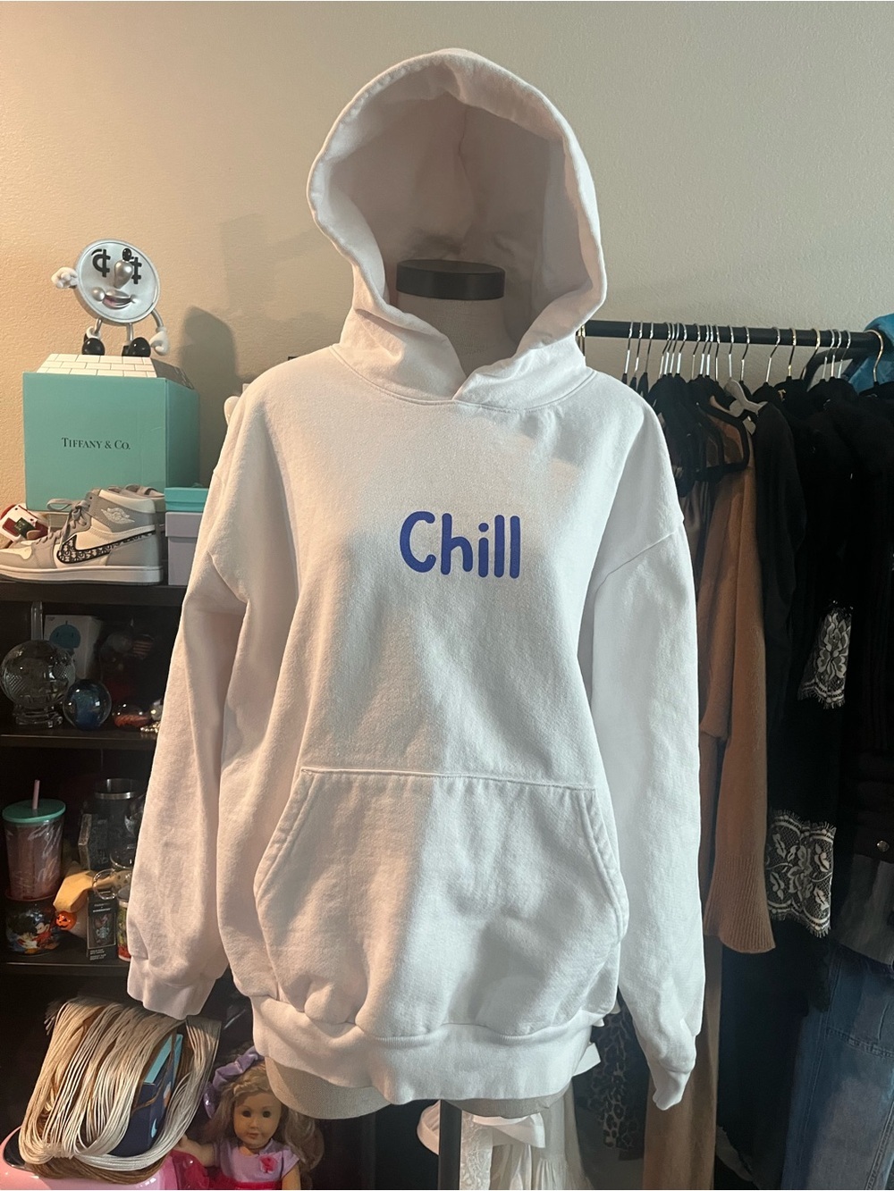 GARY VEE Brand ( VEE FRIENDS ) CHILL Hoodie - size L💙💙